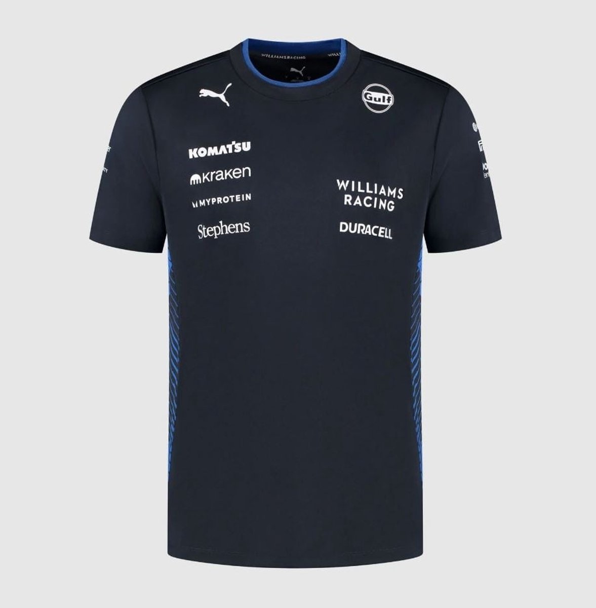 Williams Teamline T-shirt Formule 1 Blauw