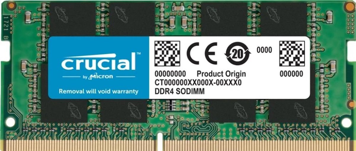 SORAM CRUCIAL D4 3200 16GB TRAY