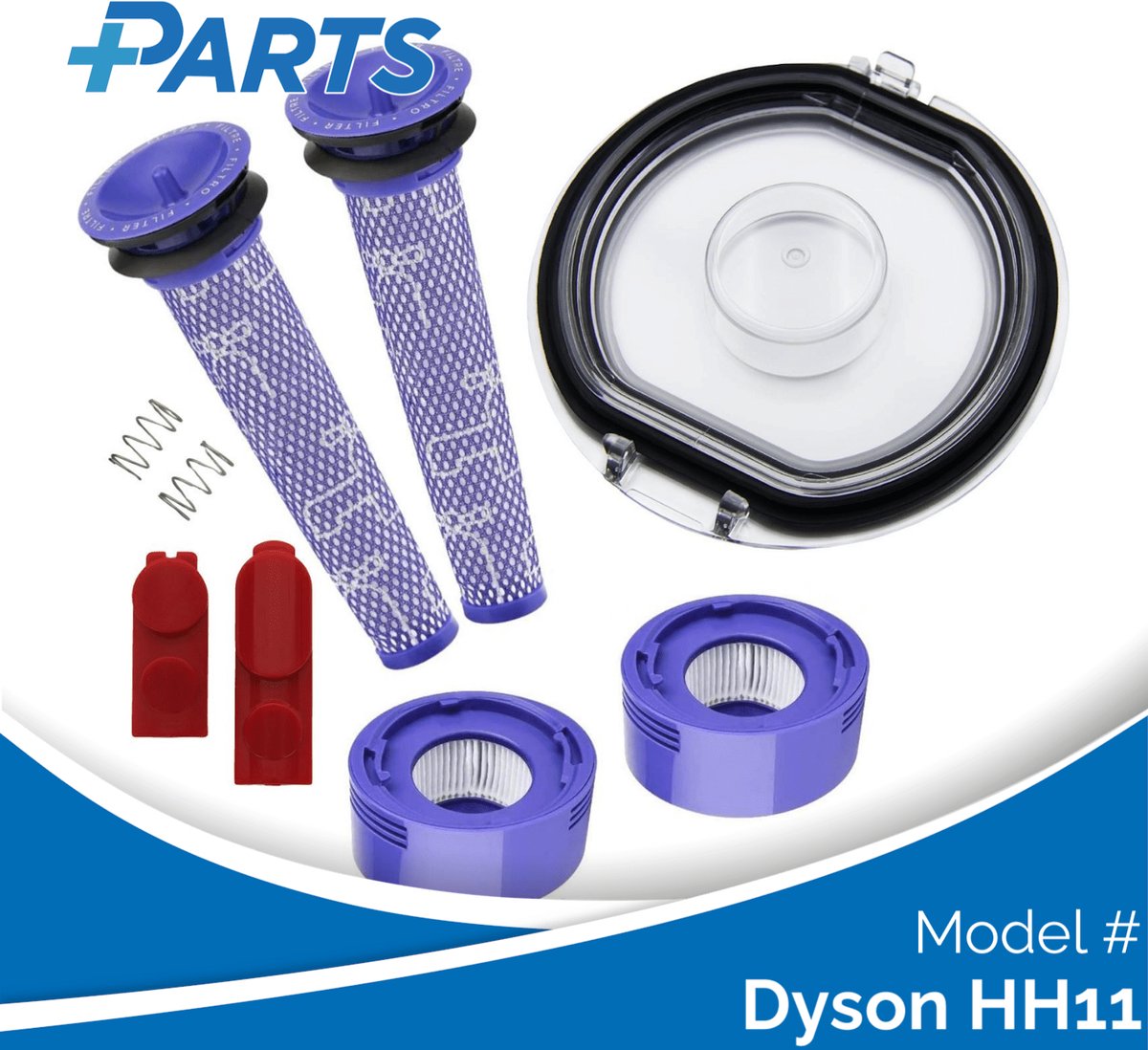 Dyson HH11 Onderhoudsset (Plus.Parts® alternatief voor 965661-01 / 967478-01)