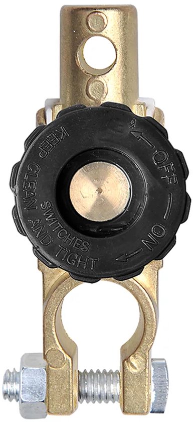 ProPlus Accupoolklem - (-) 17,5mm - Met Stroomonderbreker