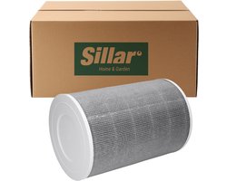 Sillar, HEPA-filter voor luchtreiniger, H13, antibacterieel, filter met actieve kool, geschikt voor Xiaomi Mi Purifier, vervanging voor Xiaomi Mi Purifier 2, voorzien van RFID-chip, 1 stuk