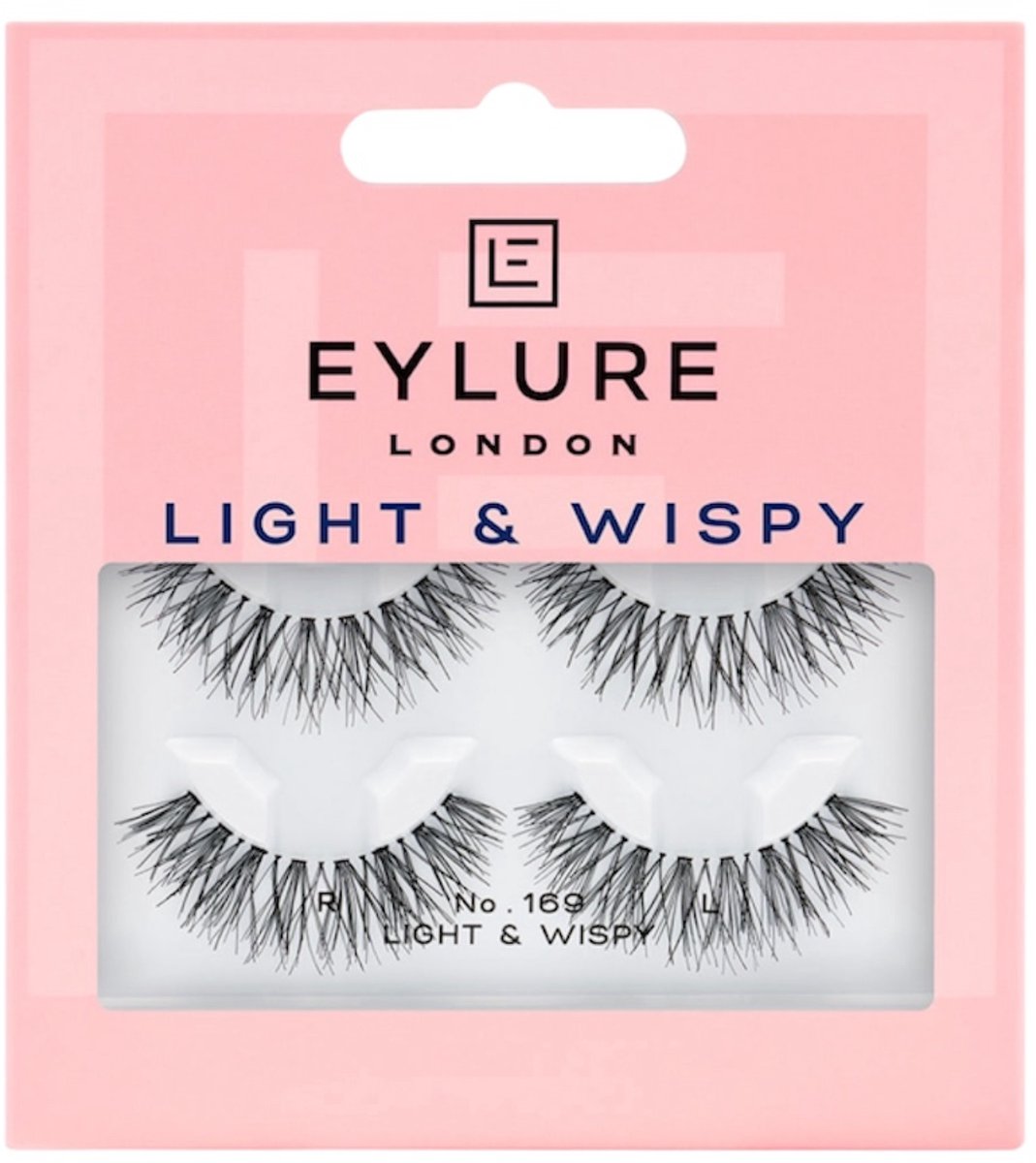 Eylure London Light & Wispy No 169 Lashes +lijm