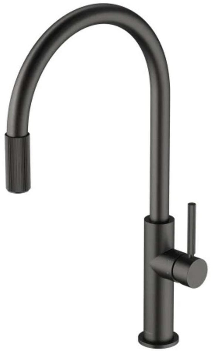 OMNIRES Switch - Keukenkraan met filterfunctie, geborsteld grafiet SW9057GR