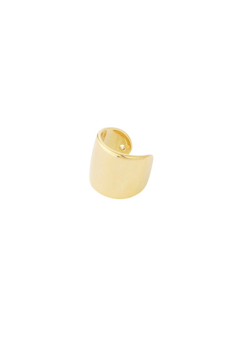 Bijoutheek Earcuff Basic Breed Goud