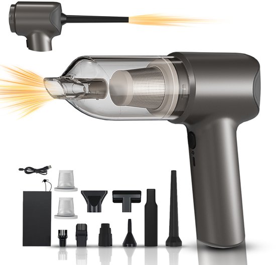 PeTraum M-02 Draadloze Handstofzuiger 4-in-1 - PeTraum - €27,00