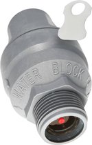 Clapet Anti-Retour 25mm PVC-U Gris - Pour Machine à Laver, Lave-Vaisselle - 16 Bar