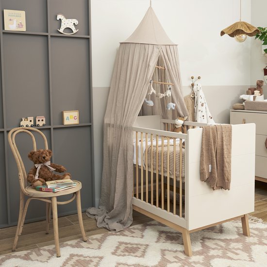 Meyco Baby Forest Animals swaddle - 2-pack - hydrofiel - toffee - 120x120cm van Meyco Baby — afbeelding 5