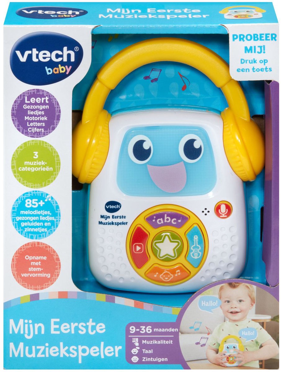 Vtech Baby Mijn Eerst Muziekspeler