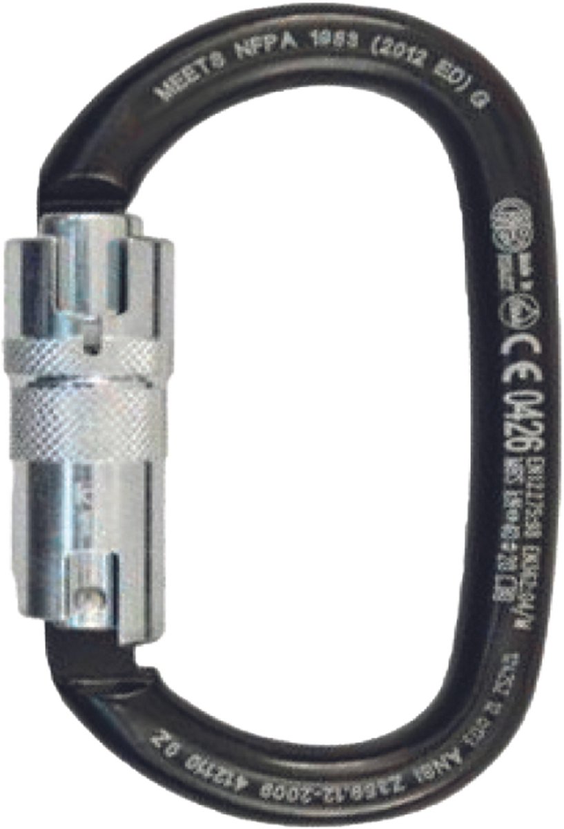 KONG 412YZ Stalen karabijnhaak met Triact Lock