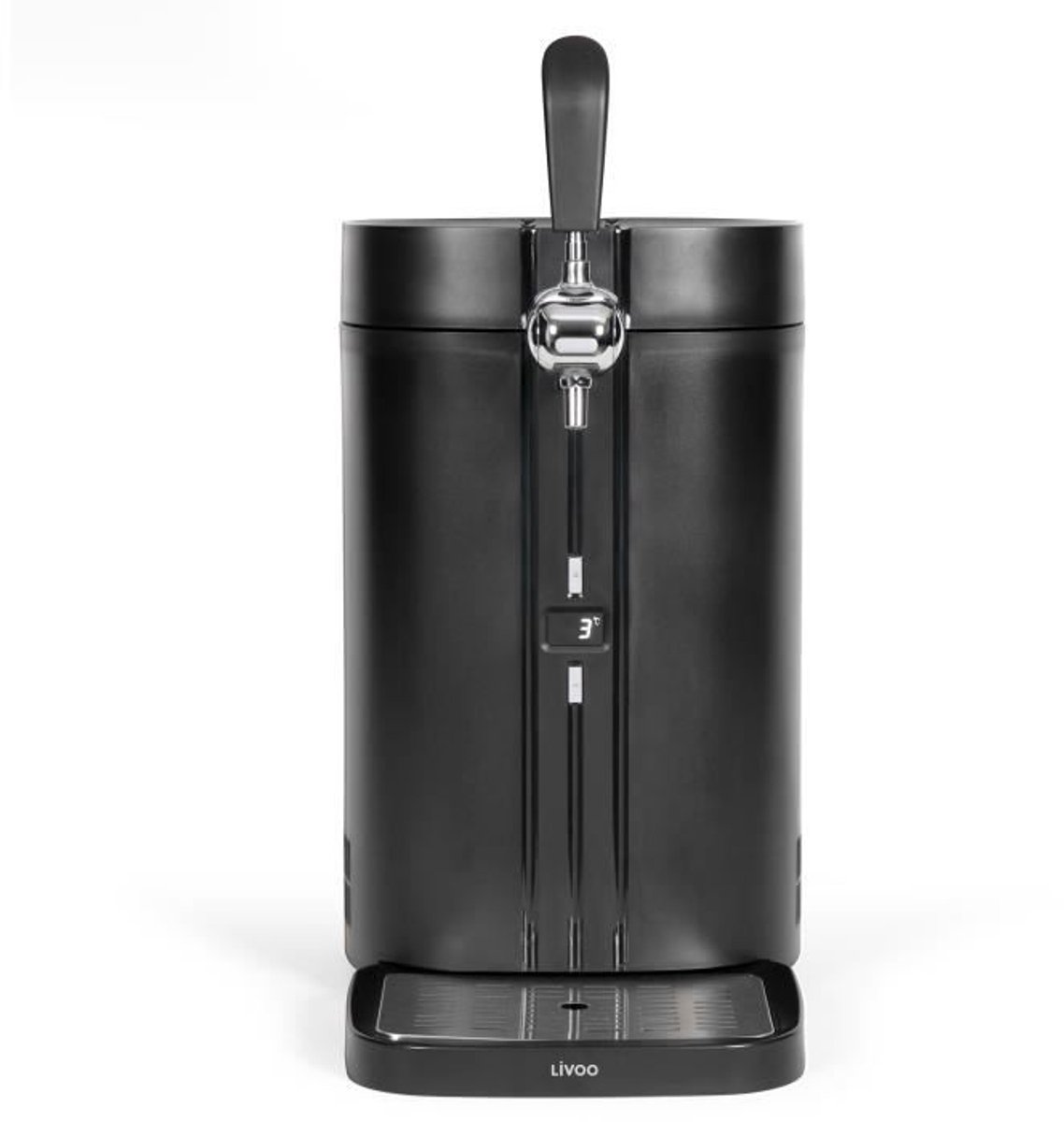 Biertap - LIVOO - DOM511 - 60W - Voor 5L zelf-drukvaten - 30 dagen houdbaar - 3 tot 12°C - Uitneembare lekbak