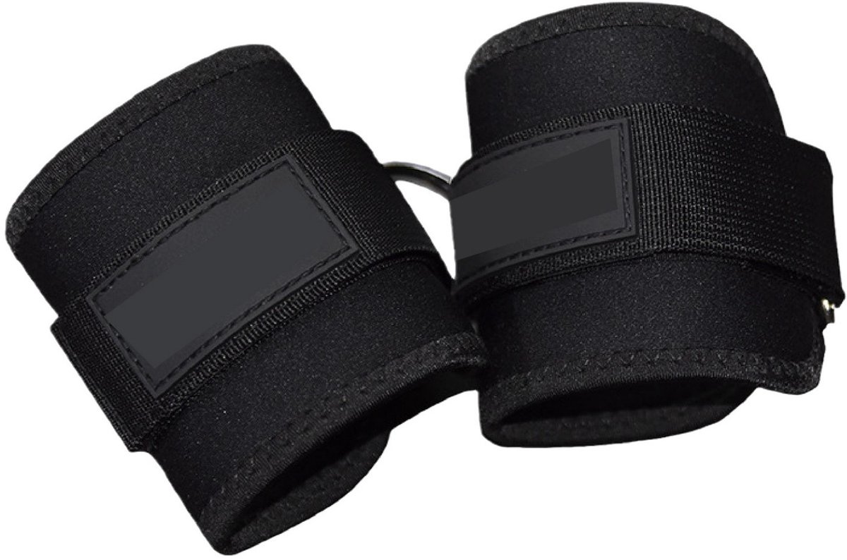 EXCITAT Fitness enkelbanden - Rebound enkelbanden - fitness accessoires - Voor het vastzetten van fitnessapparatuur - 2 stuks