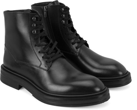 DESA Bottes Cuir Noir Homme Astuce de chaussure: rond Taille: 42 EU