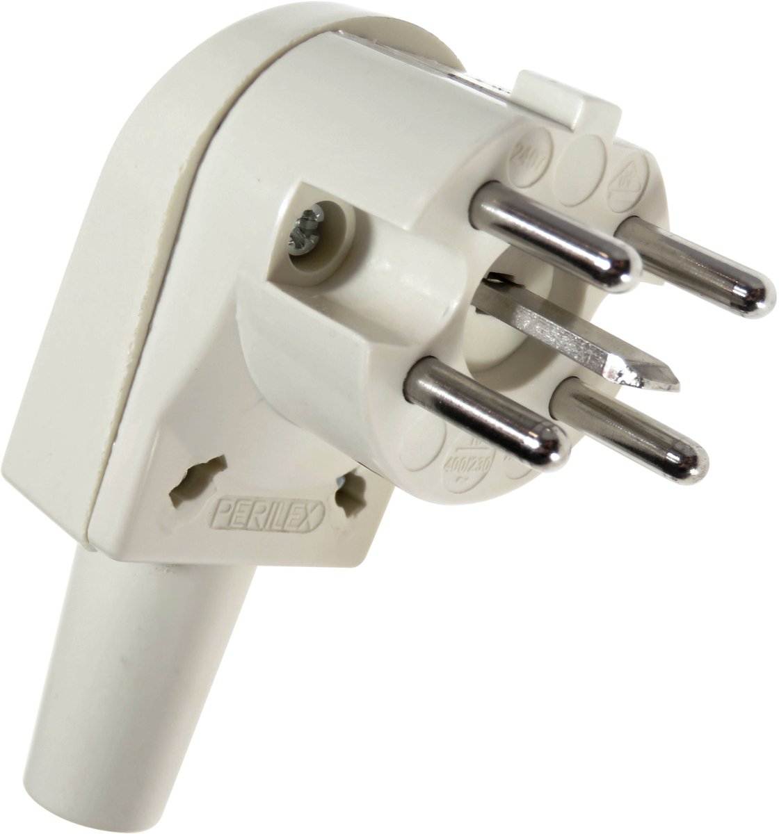 Dparts perilex stekker voor kookplaat - Wit / Beige