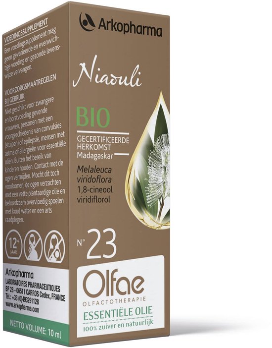 Arkopharma Olfae Niaouli Bio Olie