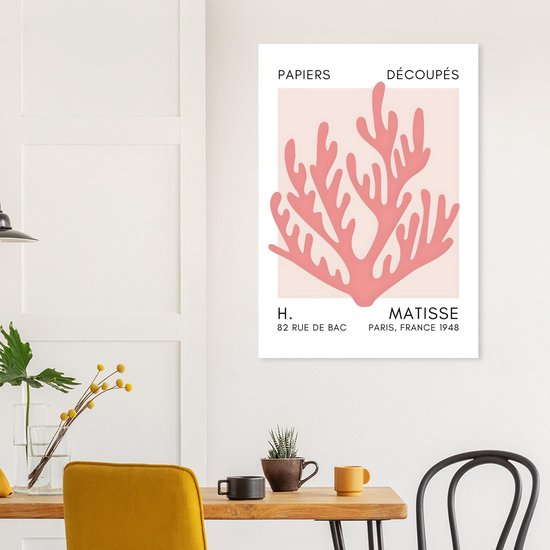 Matisse – Affiche Harmonie Coral taupe
