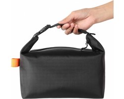 Lunchtas voor dames en heren, Fresh Keep Lunchbox, kleine lekvrije koeltas, lunchcontainers met hoge capaciteit, herbruikbare lunchtassen voor werk, kantoor, picknick, reizen (zwart)