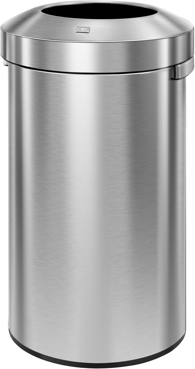 EKO - Urban Bin 120 liter - Stainless steel - mat RVS - Prullenbak