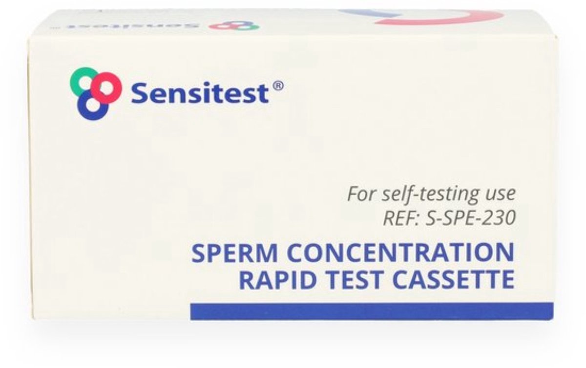 Sperm OK Vruchtbaarheidstest voor mannen – 1 stuk – Meet spermaconcentratie ≥/< 15 miljoen/ml (WHO) – Uitslag in 10 minuten – Thuis eenvoudig uit te voeren – Inclusief Nederlandse handleiding