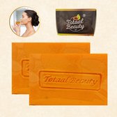 TotaalBeauty Bleaching Seife Black 140 Gr | Aufhellende Seife Für Strahlende Haut, 2 Stück
