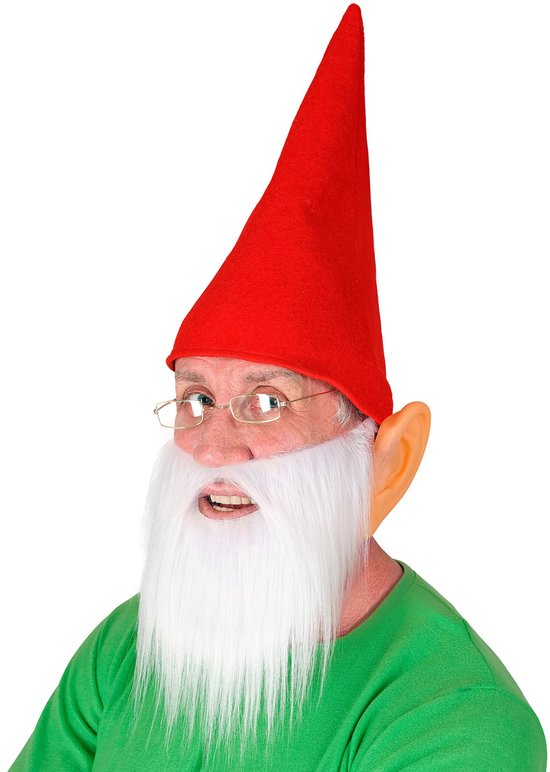 WIDMANN - Dwergen accessoires voor volwassenen rood