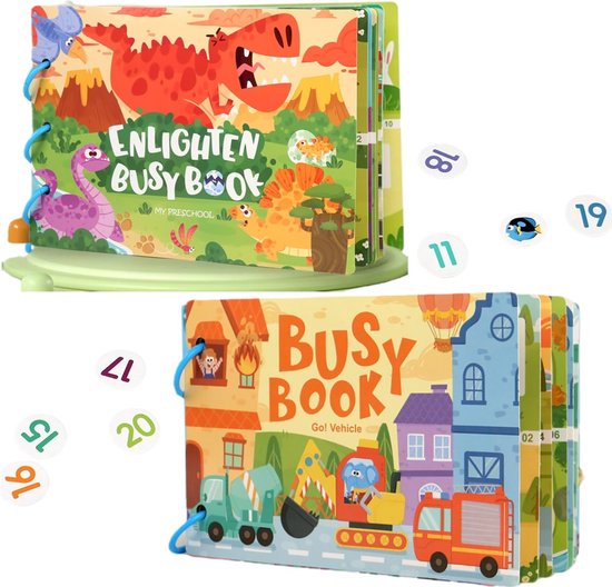 LIFKOME Montessori Busy Board Accessoires LED-schakelaar knop voor