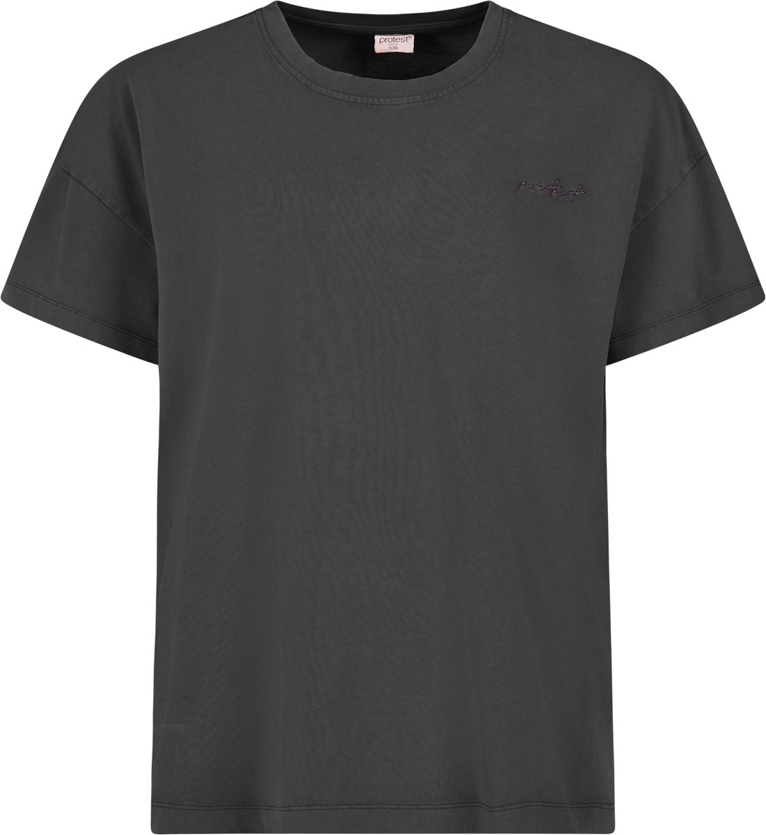 Protest Prtloretta - T shirt Dames - Korte mouwen - Ronde hals - Relaxed fit