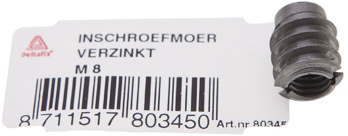 Deltafix - Inschroefmoer m5