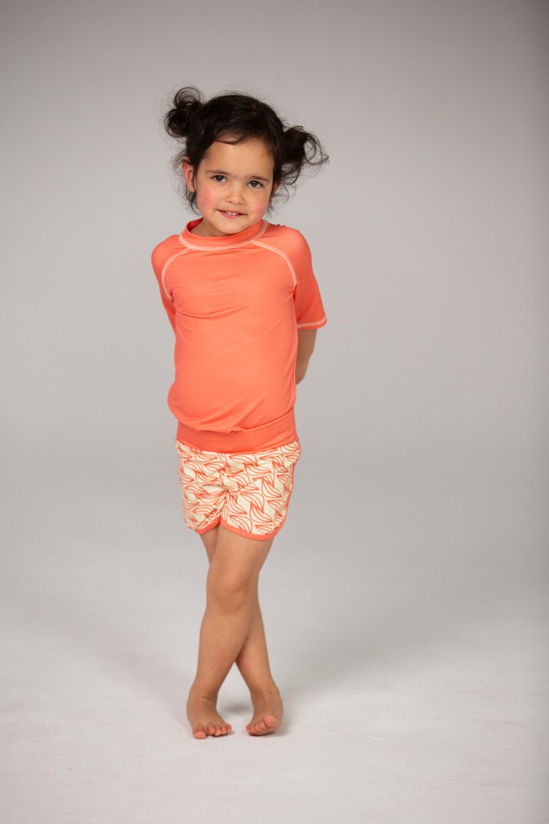 Ducksday - zwembroek - UV - ondo - oranje - 9 - 10jaar - valt klein — afbeelding 2