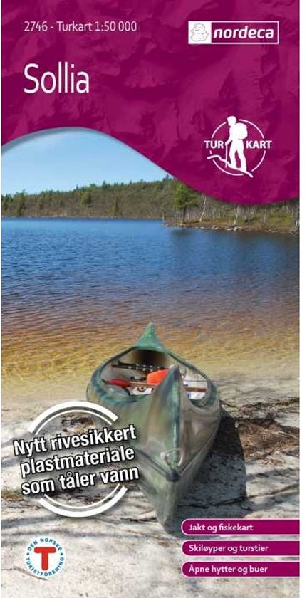Wandelkaart Nordeca Sollia - cover
