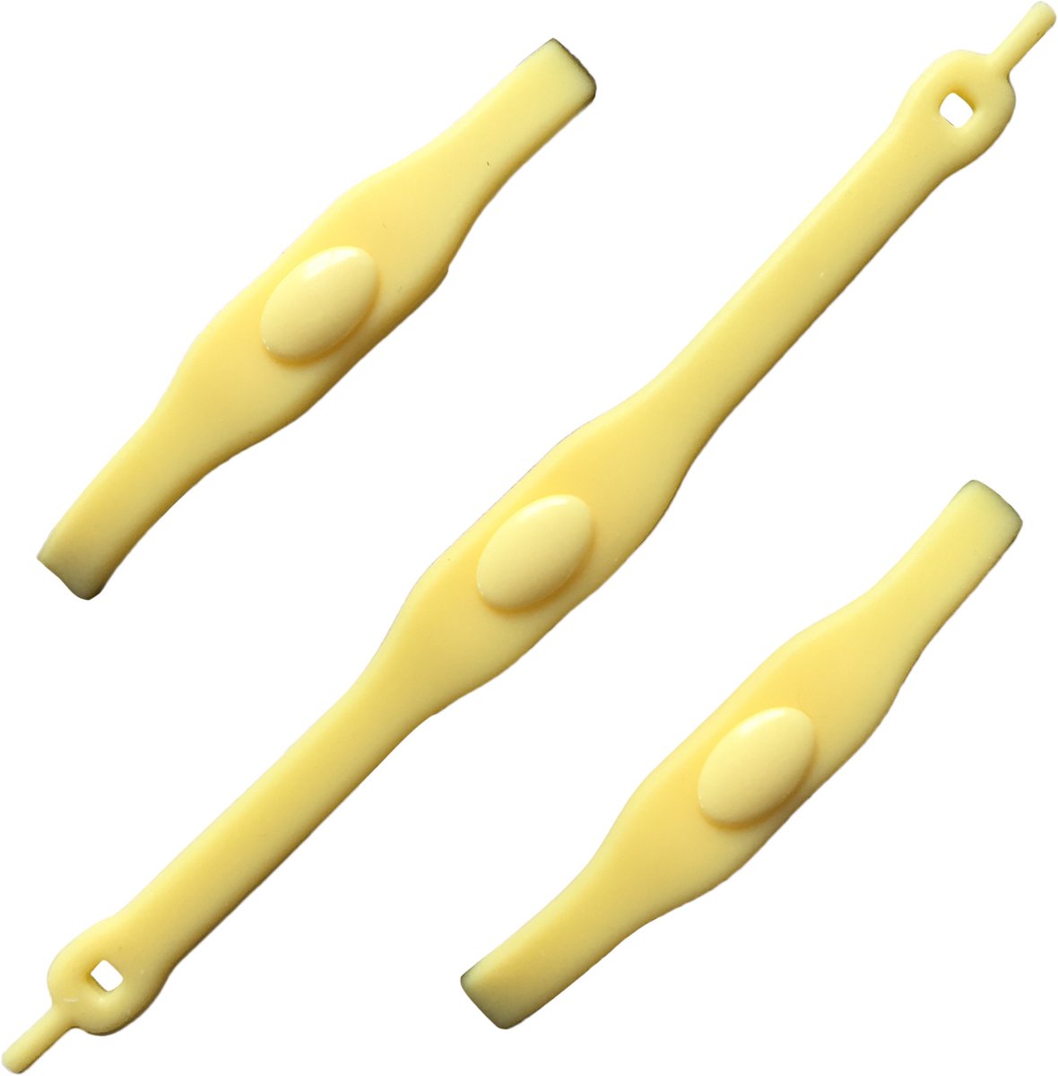 Shoeps 14 stuks Gele Elastische schoenveter Sunny Yellow