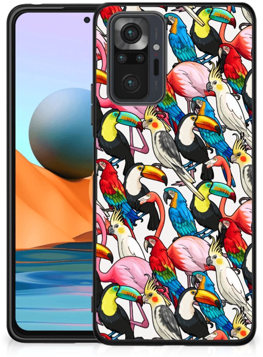 Xiaomi Redmi Note 10 Pro Dierenprint Telefoonhoesje Birds