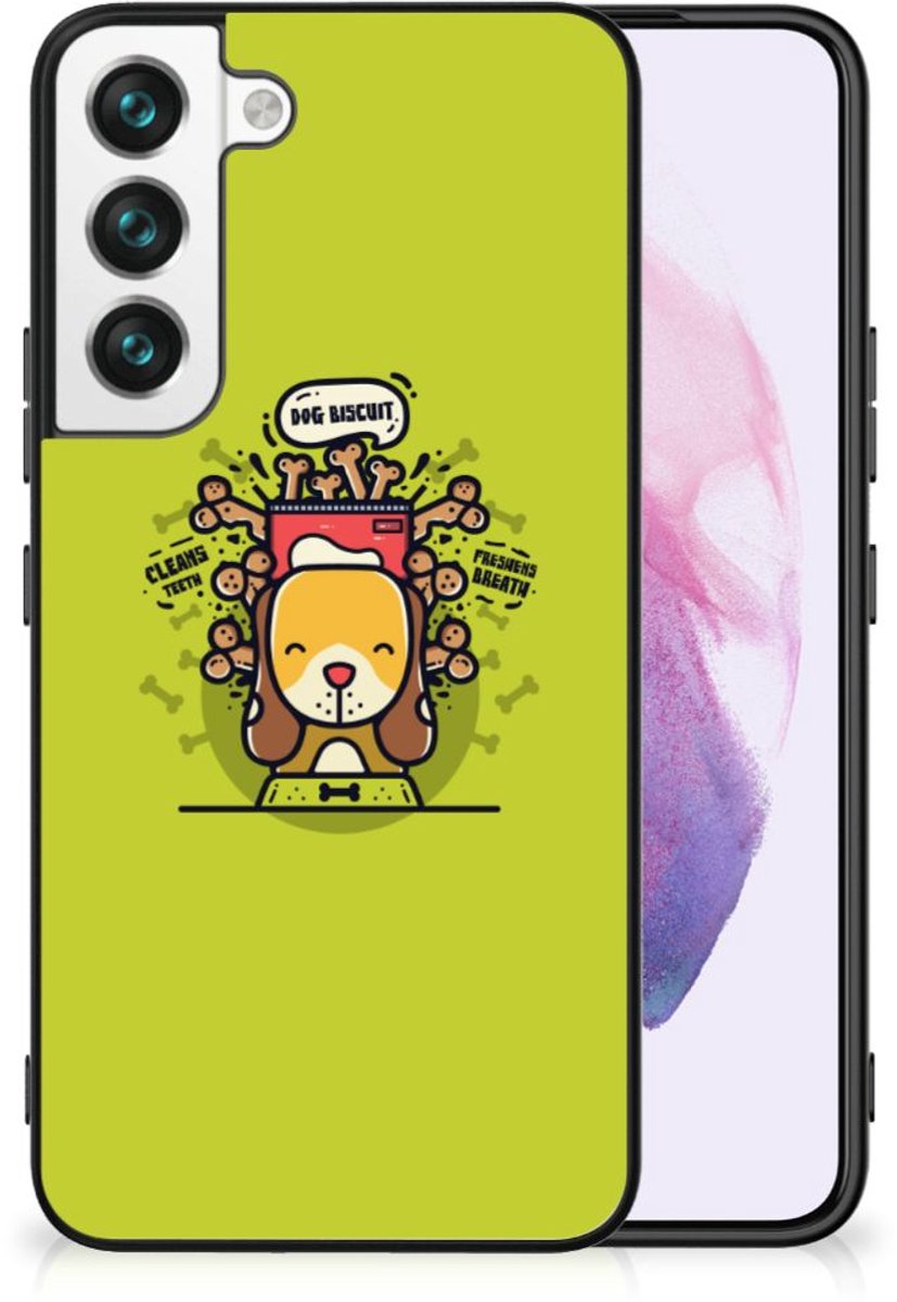 Back Cover voor Samsung Galaxy S22 Hoesje Doggy Biscuit