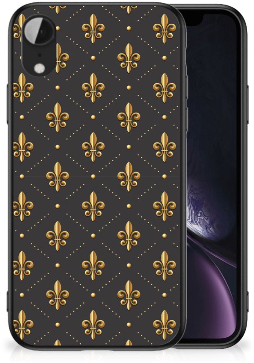 Apple iPhone XR Back Case Franse Lelie