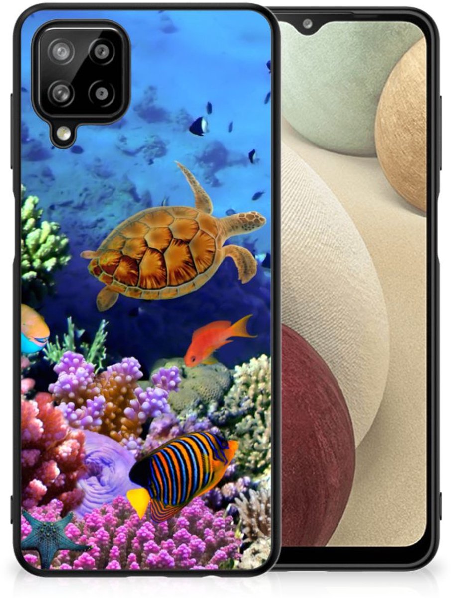 Samsung Galaxy A12 Dierenprint Telefoonhoesje Vissen