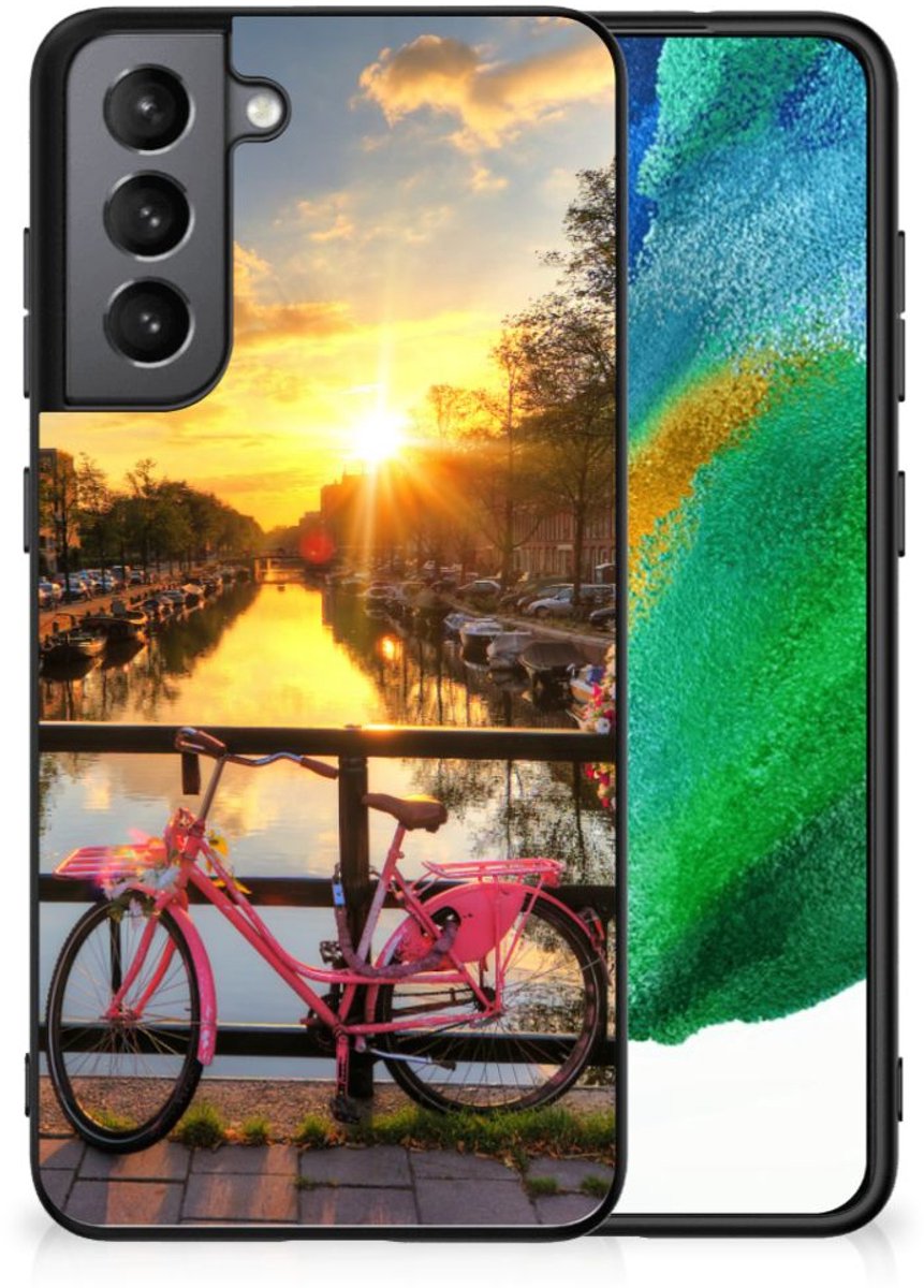 Samsung Galaxy S21FE TPU Backcover Amsterdamse Grachten