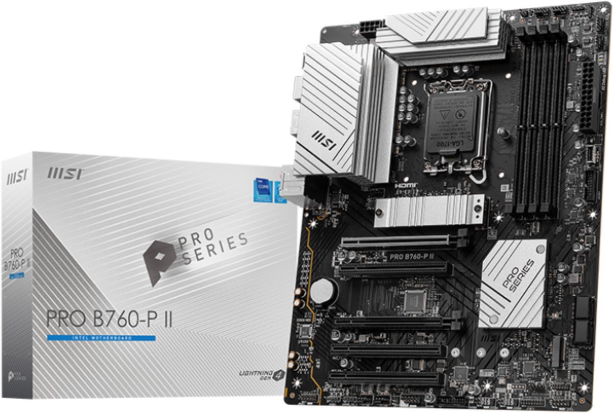 MSI PRO B760-P II moederbord Intel B760 LGA 1700 ATX