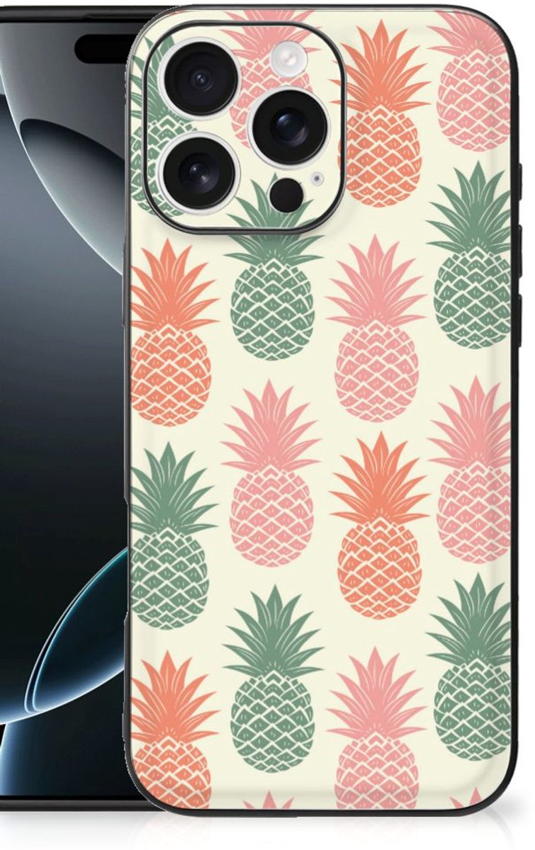 iPhone 16 Pro Max Back Cover Hoesje Ananas