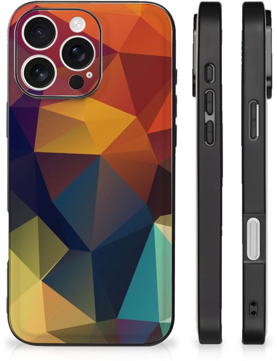 iPhone 16 Pro Backcover Polygon Color