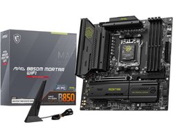 MSI MAG B850M MORTAR WIFI moederbord AMD B850 Socket AM5 micro ATX