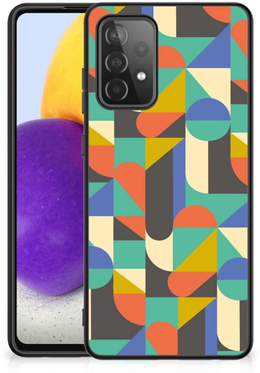 Samsung Galaxy A72 (5G/4G) Back Case Funky Retro