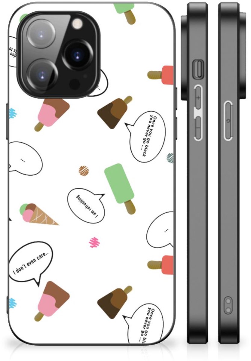 iPhone 14 Pro Max Back Cover Hoesje IJsjes