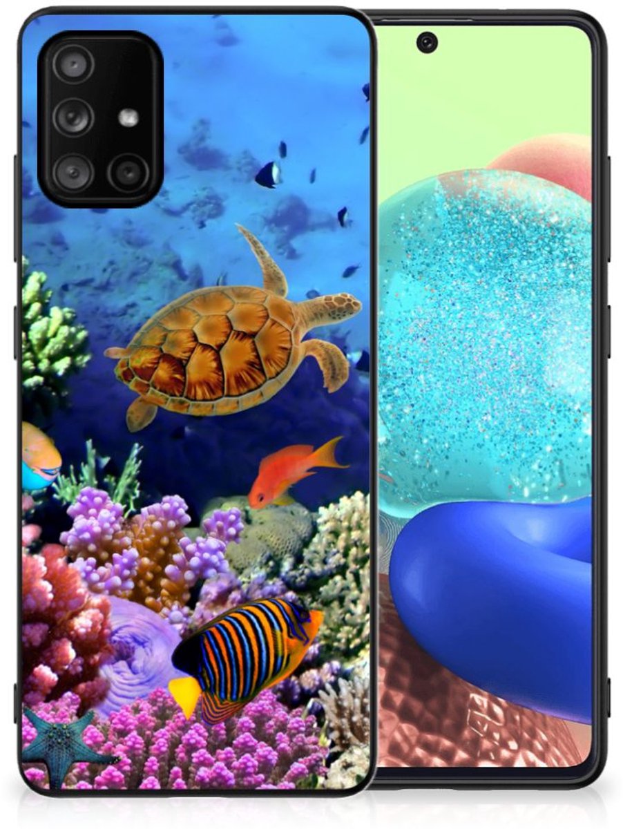 Samsung Galaxy A71 Dierenprint Telefoonhoesje Vissen