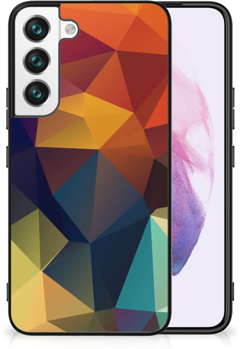 Samsung Galaxy S22 Backcover Polygon Color