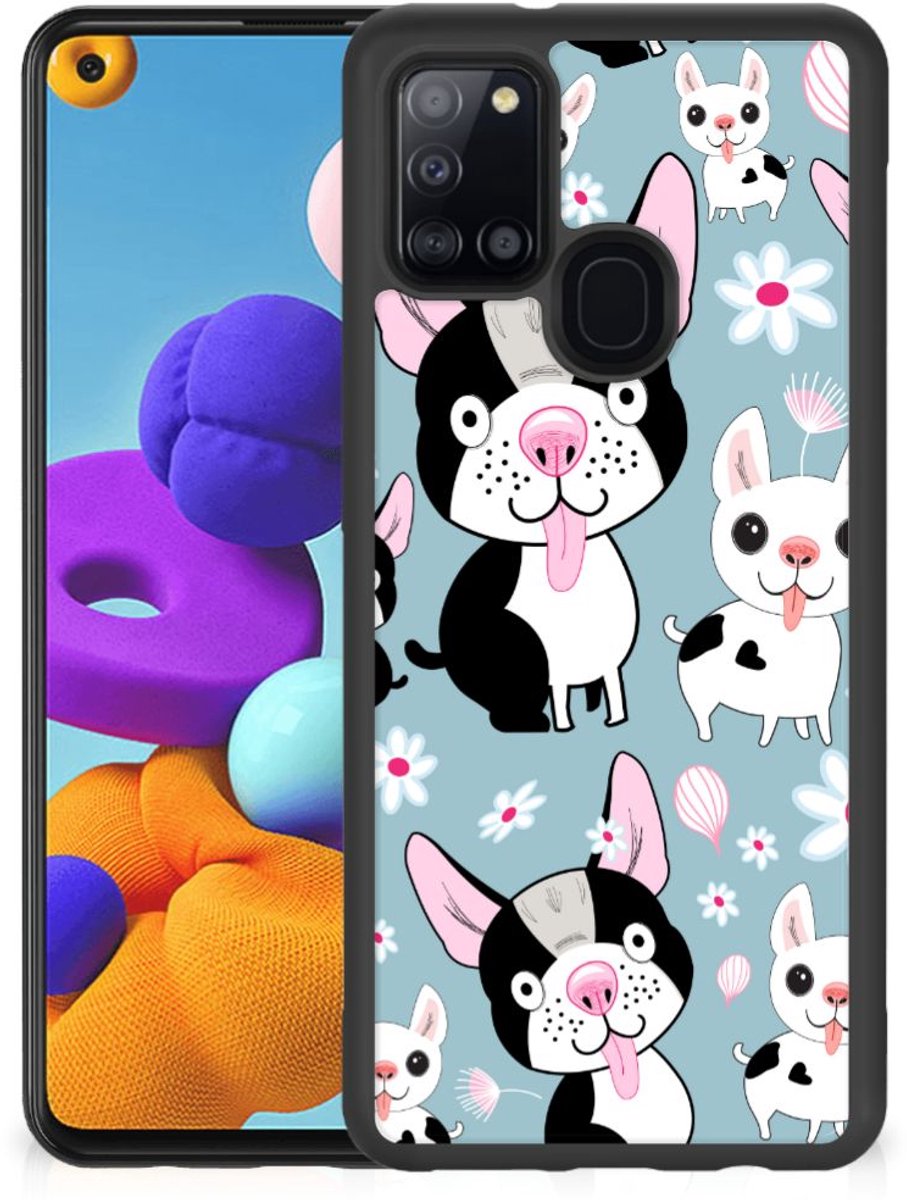 Samsung Galaxy A21s Back Cover Hondjes