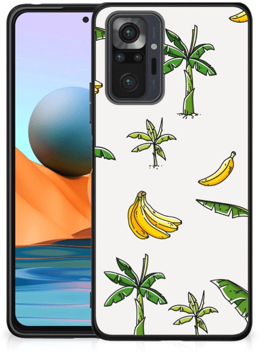 Xiaomi Redmi Note 10 Pro Bloemen Hoesje Banana Tree