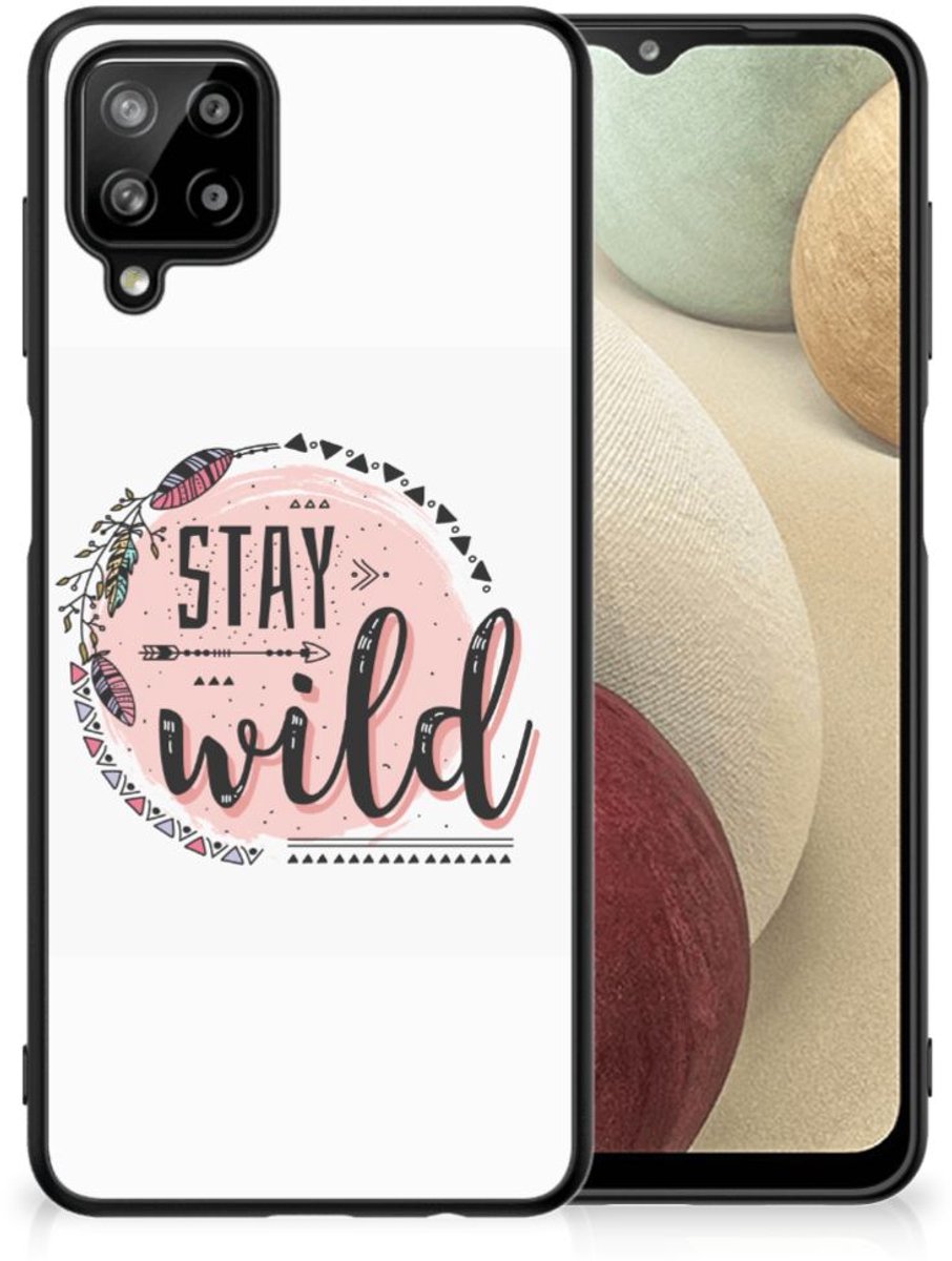 Samsung Galaxy A12 Hoesje Boho Stay Wild