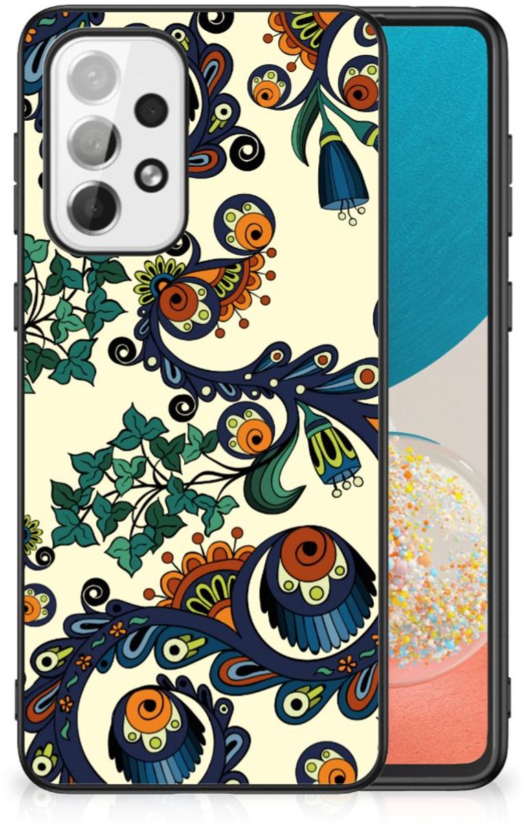 Back Cover Samsung Galaxy A73 Barok Flower