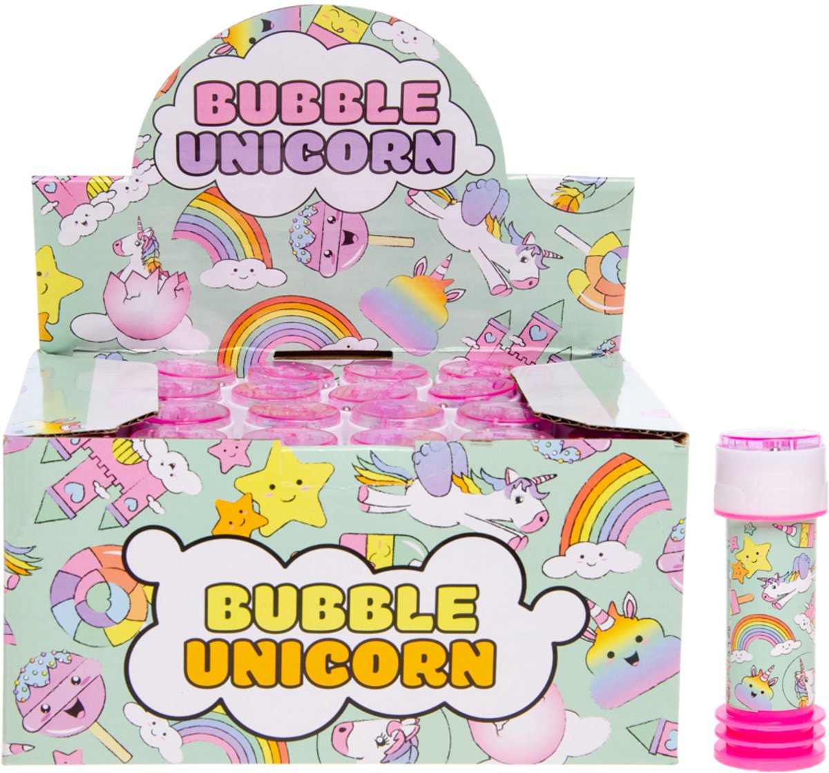 Duckiez bellenblaas 30ml eenhoorn - 24 stuks