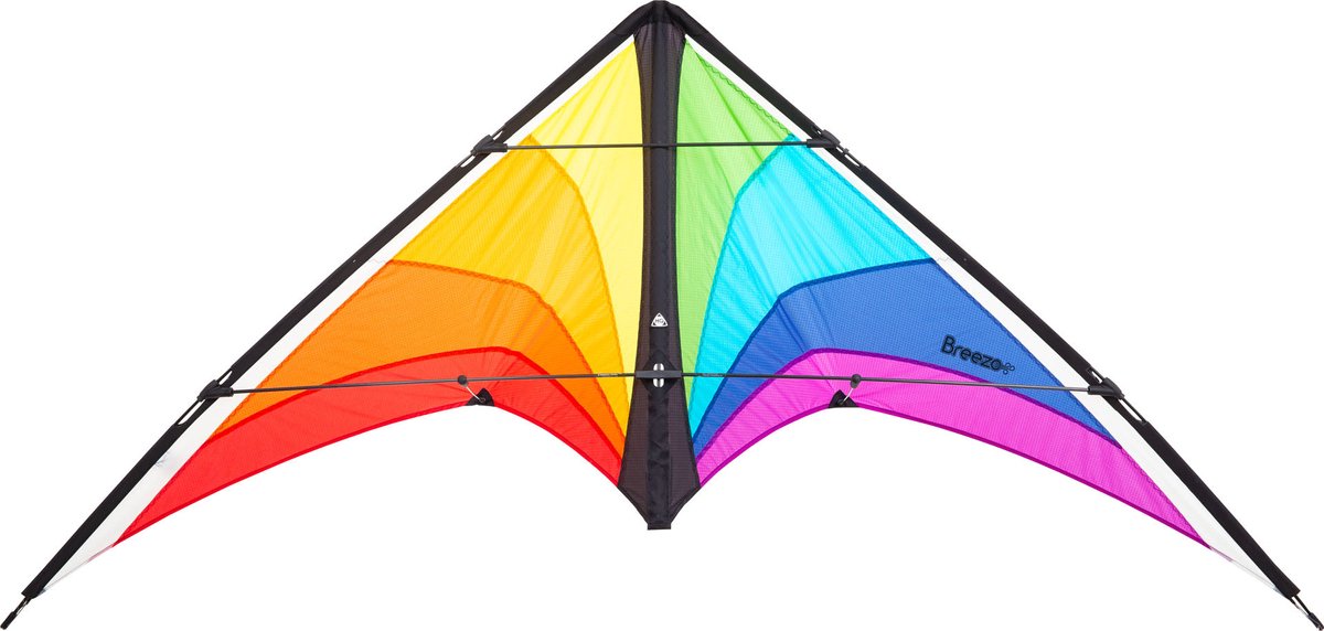 Stuntvlieger HQ Breezo Rainbow 116775 Regenboog 170 x 82 cm