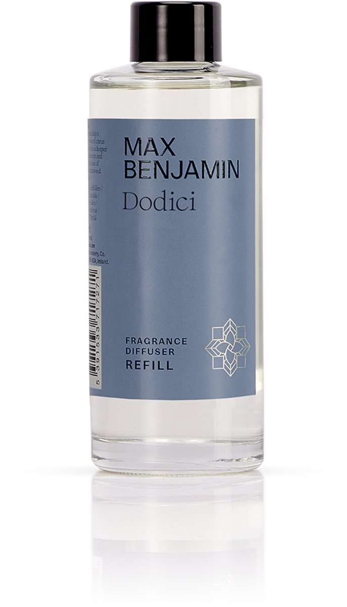 Max Benjamin Navulling voor Geurstokjes 150ml - Dodici